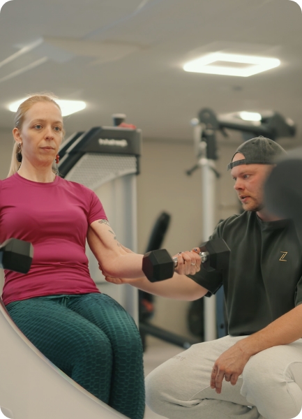Jouw personal trainer is streng voor je.